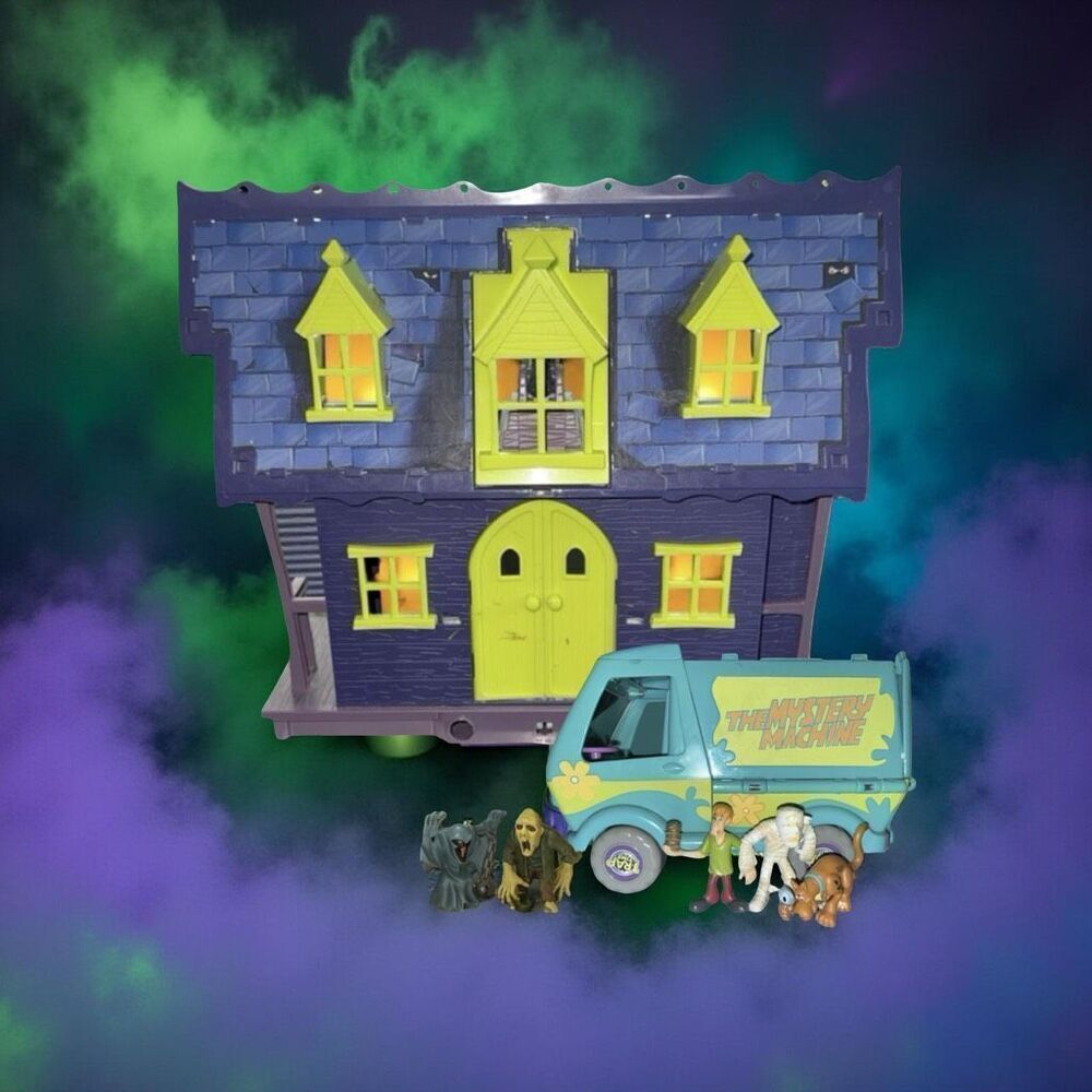Scooby Doo Mystery Mansion Shaggy Hamburger Creeper Mummy Ghoul Mystery Machine